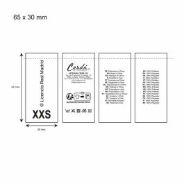 Real Madrid Camiseta para Perro Blanca Talla XS