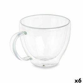 Taza de café y té Vivalto OCT-DG2397 Transparente Vidrio de Borosilicato 140 ml (6 Unidades)