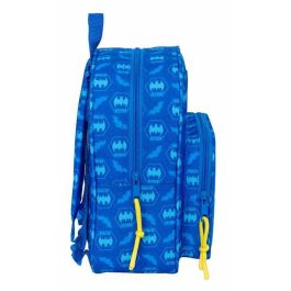 Safta Mochila Guardería Batman Adaptable a Carro con Bolsillo Preescolar 3+ Años 22x27x10 cm Safta Mochila Guardería Batman Adaptable a Carro con Bolsillo Preescolar 3+ Años 22x27x10 cm