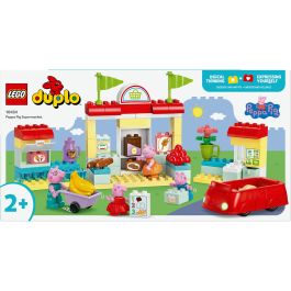 LEGO DUPLO 10434 Set de Juego Supermercado de Peppa Pig – juguete infantil para niños de 2+ años
