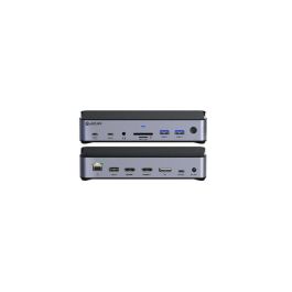eSTUFF Triple 4K USB-C Docking Station eSTUFF Triple 4K USB-C Docking Station