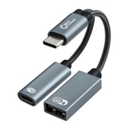 MicroConnect Premium USB-C to USB-C Pand USB-A 2.0 Female Adapter, Silver 13cm Precio: 10.50000006. SKU: B15CLQ82WR