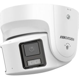 Hikvision Cámara IP Turret 8MP 4K Panoramic ColorVu 4mm WDR H.265+ IP67 con Audio, Alarma y Luz Blanca 30m PoE