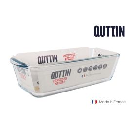 Quttin Molde Rectangular Vidrio Hondo 28.2x11.6x7.7 cm, 784g (6 Unidades) Precio: 35.50000003. SKU: B164S5MZPS