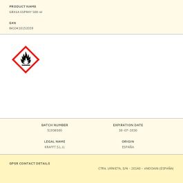 Grasa espray 500 ml