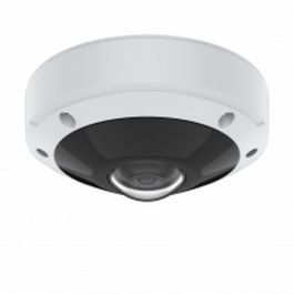 Axis M3077-PLVE Cámara IP Fisheye Panorámica 360º 6MP 1.56mm WDR IK10 IP66 para Videovigilancia con Audio Interior/Exterior