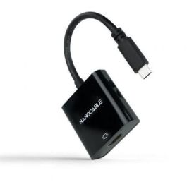 Adaptador USB-C a HDMI NANOCABLE 10.16.4102-BK Negro 4K Ultra HD (1 unidad) Precio: 9.5000004. SKU: B1J8SHDK5T