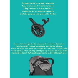 Nania NAN3760425910120 Cochecito compacto MYLA 4 ruedas Negro