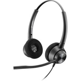 Poly EncorePro 320 QD Auricular Binaural con Micrófono Cancelación de Ruido para Contact Center | Confort Superior