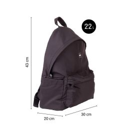 Mochila escolar negra 22l. shadow