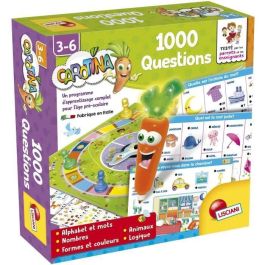 Carotina 1000 preguntas - caja de juego de preguntas - LISCIANI Carotina 1000 preguntas - caja de juego de preguntas - LISCIANI