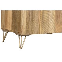 Buffet Colonial DKD Home Decor Natural Dorado 45 x 75 x 160 cm Buffet Colonial DKD Home Decor Natural Dorado 45 x 75 x 160 cm