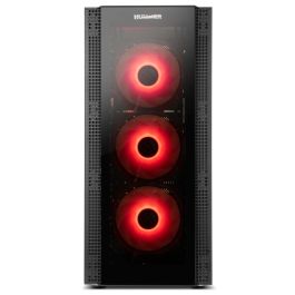 NOX NXHUMMERHORUS Caja ATX Hummer Horus, Semitorre, ARGB, Cristal Templado Frontal y Lateral, 4 Ventiladores 120mm NOX NXHUMMERHORUS Caja ATX Hummer Horus, Semitorre, ARGB, Cristal Templado Frontal y Lateral, 4 Ventiladores 120mm