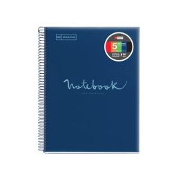 Bloc Miquelrius Emotions Notebook 5 Micro.Tapa Pp A4 120H 90G Horizontal Marino 5 unidades Precio: 37.50000056. SKU: B14PY9JJX5