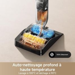 Mova AAAPW09039 X4 Pro Aspiradora - Lavado agua caliente, Antienredos, Autolimpieza 100°C, Succión 20 kPa