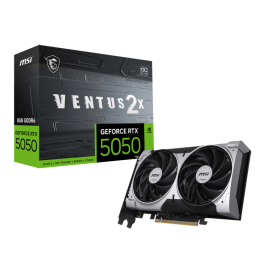 MSI GEFORCE RTX 5050 8G VENTUS 2X OC Tarjeta Gráfica NVIDIA GeForce RTX 5050 8 GB GDDR6 Precio: 272.50000052. SKU: B17MB7Y42M
