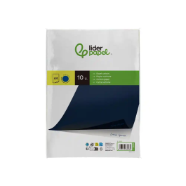 Liderpapel Papel Carbon Azul DIN A4 Bolsa de 10 Hojas