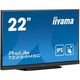 iiyama ProLite T2254MSC-B1AG Monitor Táctil 22" Full HD IPS 4ms 60Hz con Altavoces, HDMI y DisplayPort Negro