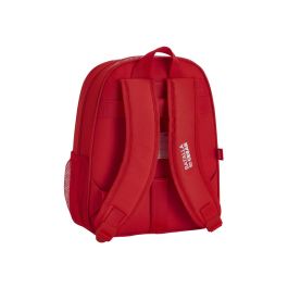 Cartera Escolar Safta Sporting De Gijon Mochila Infantil Adaptable A Carro 270x330x100 mm