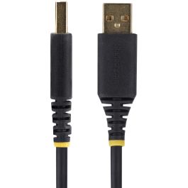 Cable USB Startech 1P3FFCB-USB-SERIAL Negro 1 m