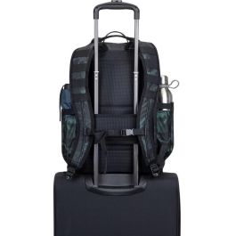 RIVACASE 7631 Riva NB Rucksack Sherwood 15,6" Portátil 28L Gris Camo Mochila para portátil 10,5" para Viajes y Trabajo