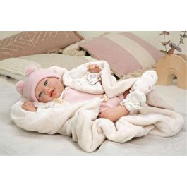 Muñeca reborn arias 45 cm elba c/manta Muñeca reborn arias 45 cm elba c/manta