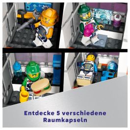LEGO City Estación Espacial Modular 60433 Juego Construcción 1097 Piezas 7+ Años