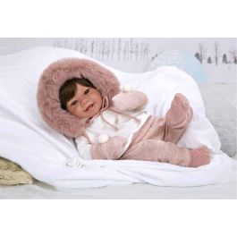 Muñecas Arias Muñeca Elegance 45 cm Zoe Rosa con Manoplas (Muñeco de Peso)