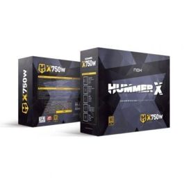 Nox NXHUMMERX750WGD Fuente Alimentación Hummer X 750W 80 Plus Gold Modular Ventilador 120mm Ultra Silencioso ATX