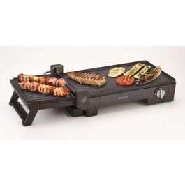 Ariete 1916 Multi Grill Eléctrico 3 en 1, Plancha y Parrilla con Placas Antiadherentes