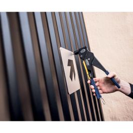 Rapid Remachadora Manual RP60 Cabezal Giratorio Multiherramienta con Boquilla Múltiple y Cabezal 360º para Espacios Ajustados