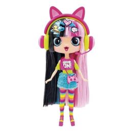 Toy Partner Muñeca Decora Fashion 28 cm con Más de 70 Sorpresas y Pegatinas con Relieve - Modelos Surtidos