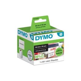 Dymo Pack de Etiquetas de Disco Blanco, Rollo de 54 x 70 mm, 320 Piezas Dymo Pack de Etiquetas de Disco Blanco, Rollo de 54 x 70 mm, 320 Piezas Precio: 26.49999946. SKU: B18VRKT2BJ