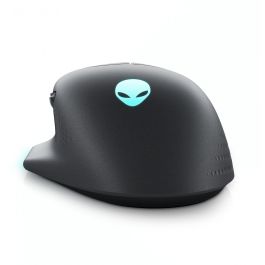 Alienware AW620M Ratón Gaming Óptico Inalámbrico RF + USB-C 26000 DPI Negro para Mano Derecha