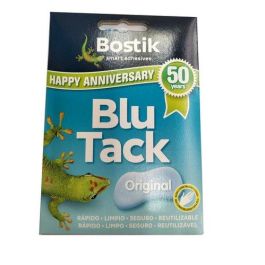 Bostik Masilla Adhesiva Reutilizable Blu Tack Original 57 gr Azul - Para posters, fotos y más Precio: 2.50000036. SKU: BIX1689