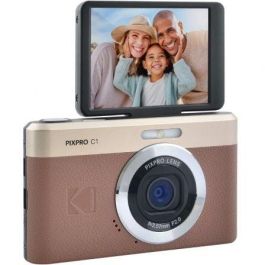 Kodak PIXPRO C1 BW Cámara Digital Pixpro C1 13MP, Vídeo Full HD, Pantalla Táctil 2.8", Zoom Digital 4x, Marrón Kodak PIXPRO C1 BW Cámara Digital Pixpro C1 13MP, Vídeo Full HD, Pantalla Táctil 2.8", Zoom Digital 4x, Marrón
