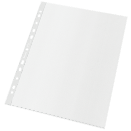 Esselte 627494 Fundas Polipropileno Multitaladro Reforzada A4 Maxi Recycle 70 Micras Transparente