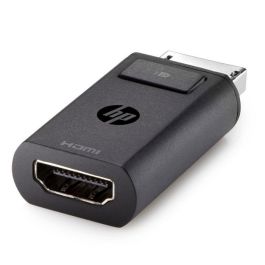 HP Adaptador Convertidor DisplayPort a HDMI 1.4 para Portátiles Business y Conexión Rápida a Dispositivos Multimedia