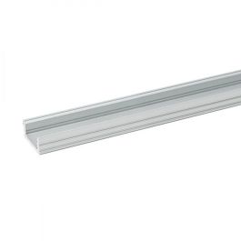 Pack 2 Perfil de Aluminio para LEDs Difusor Opal Tira 2M Pack 2 Perfil de Aluminio para LEDs Difusor Opal Tira 2M