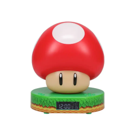 Wondee Despertador Super Mario Mushroom con Luz de Noche Digital Precio: 36.0096. SKU: B16DECJNGD