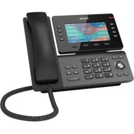 Snom D862 Teléfono IP Negro, Pantalla LCD 5", PoE, Linux, Contestador Automático, Montaje Mural Precio: 173.78999979. SKU: B165P7F7H7
