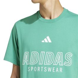 Camiseta de Manga Corta Hombre Adidas Hot Spw Verde 7-8 Años