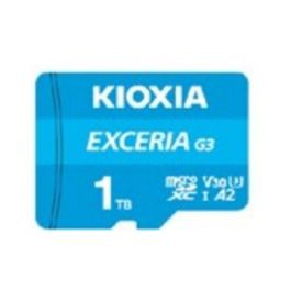 Kioxia EXCERIA G3 1 TB MicroSDXC UHS-I Clase 10, Velocidad Lectura 160 MB/s, Escritura 50 MB/s, V30, U3, Azul Precio: 138.5000001. SKU: B1J85JRER2
