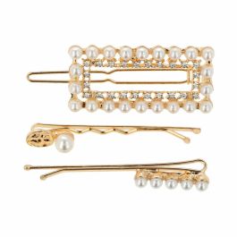 Inca Set de Horquillas y Pasador con Delicadas Perlas Blancas para Cabello de Niñas - 3 Unidades (2 Horquillas, 1 Pasador) Precio: 4.49999968. SKU: B1H885SL78