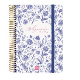 Finocam 627100126 Agenda Cloe E10-155X212 16 Meses Septiembre 2025 - Diciembre 2026 Semana Vista Horizontal Tapa Dura Azul Finocam 627100126 Agenda Cloe E10-155X212 16 Meses Septiembre 2025 - Diciembre 2026 Semana Vista Horizontal Tapa Dura Azul