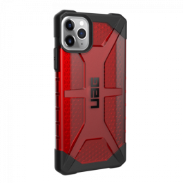 UAG Funda Folio Plasma Magma para iPhone 11 Pro Max - Estampado Negro y Rojo - 111723119393