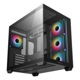 DeepCool CG530 4F Midi Tower Negro ATX, ITX, micro ATX para Juego con Panel de Vidrio Templado