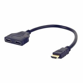 Adaptador HDMI a Doble HDMI GEMBIRD DSP-2PH4-04 Negro