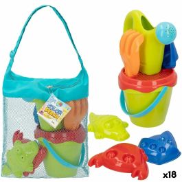 Set de Juguetes de Playa Colorbaby Polipropileno (18 Unidades) Set de Juguetes de Playa Colorbaby Polipropileno (18 Unidades)