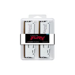 Kingston Fury Beast 64GB (2x32GB) 6000MT/s DDR5 CL30 DIMM Kit White RGB AMD EXPO